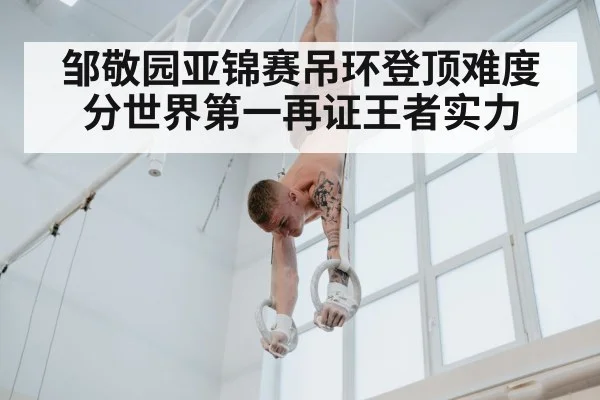 邹敬园亚锦赛吊环登顶难度分世界第一再证王者实力